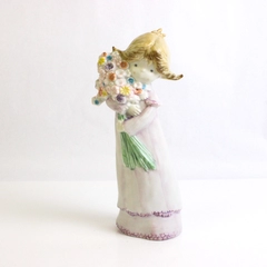 1988 Enesco Raecath Kinka Figurine Summer Wishing You Cloudless Skies 117421