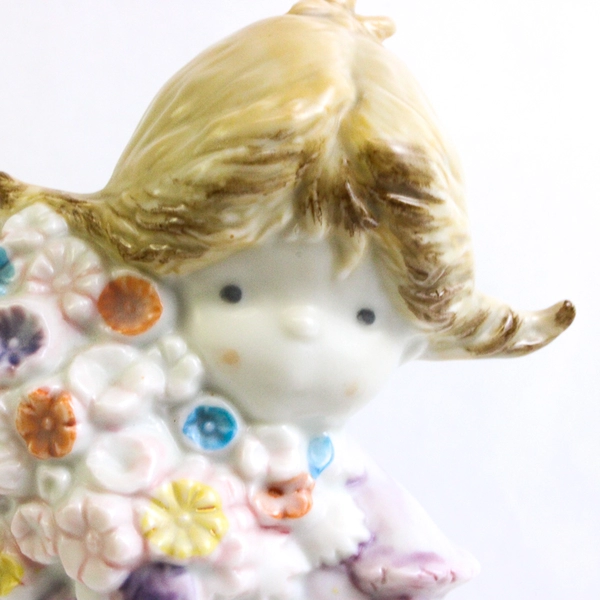 1988 Enesco Raecath Kinka Figurine Summer Wishing You Cloudless Skies 117421