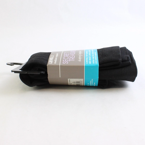 Secret Treasures Black High Waisted Shaping Legging Level 2 Support Size S/M