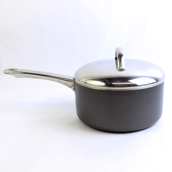 Farberware Cook 'N Ease Inside Outside Nonstick Aluminum 2 Qt Pot W/ Lid