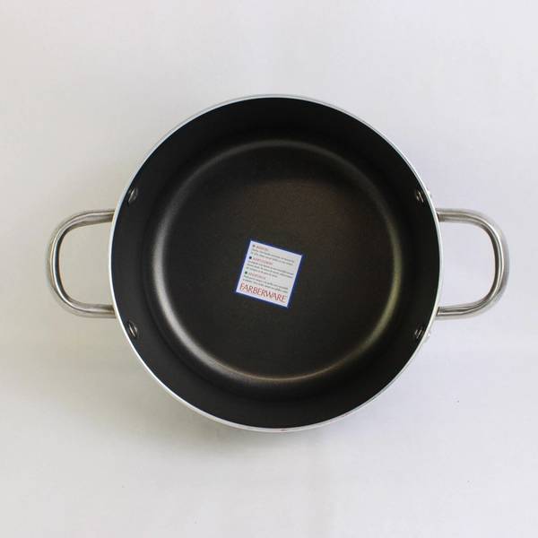 Farberware Cook 'N Ease Inside Outside Nonstick Aluminum 5 Qt Pot