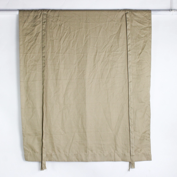 Target Room Essentials Curtain Panel Simple Solid Beige/Brown W/ Tie 43" x 63.5"