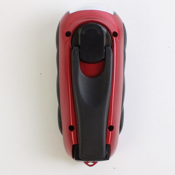 Emergency Essentials Wind Up Flashlight Red And Black Works