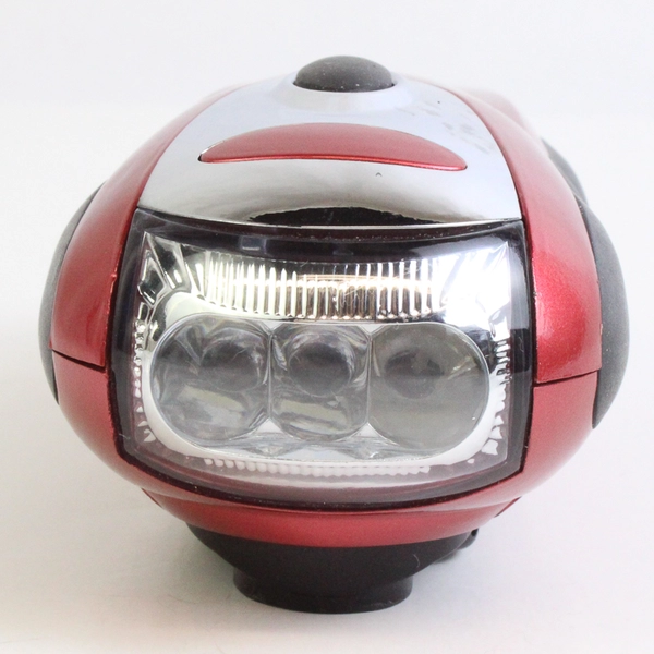 Emergency Essentials Wind Up Flashlight Red And Black Works