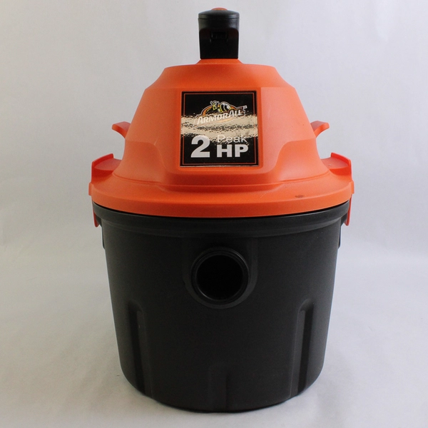 Armor All AA255 2 Peak HP Wet/Dry Utility Shop Vacuum Orange 2.5 Gallon