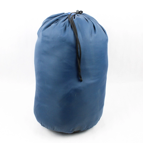 Eddie Bauer Mummy Sleeping Bag Blue/Yellow 86" x 25" Lightweight