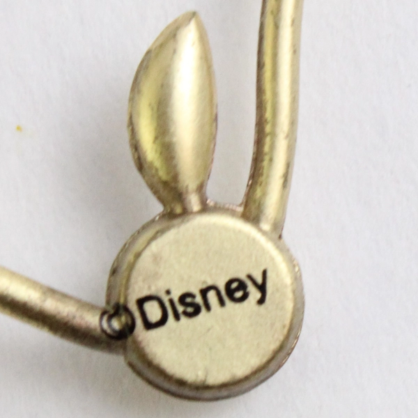 Disney Beauty and The Beast Gold-Tone Clear Rhinestones Left Ear Cuff