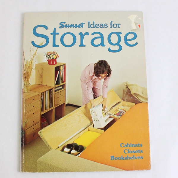 Sunset Ideas for Storage Edited by Maureen Williams Zimmerman 1982 Paperback
