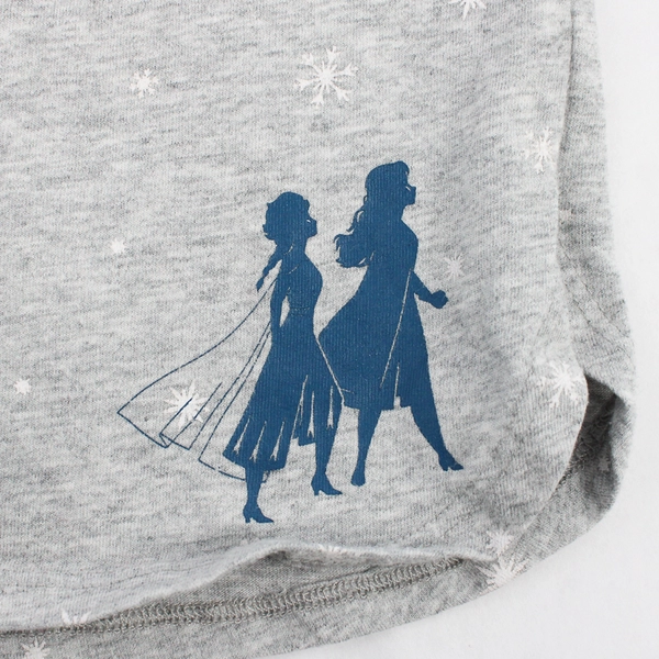 Disney Frozen II Gray Pajama Shorts Girls' Size 6