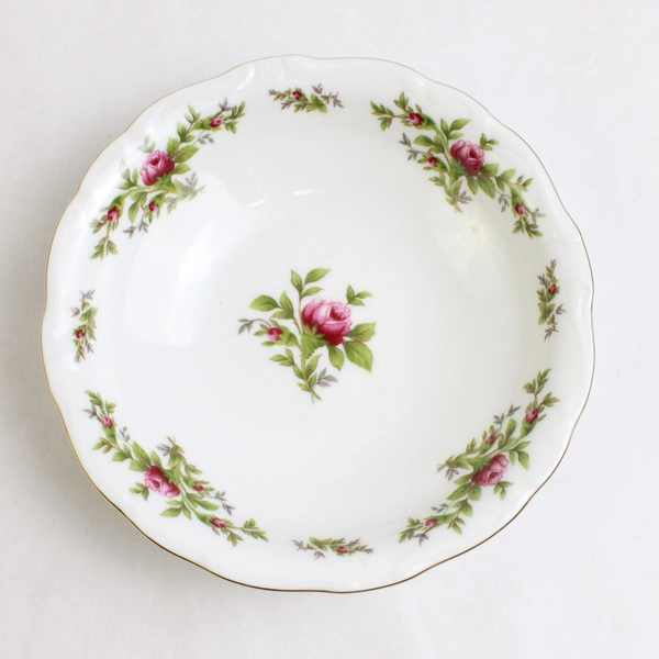 Lot Of 4 Johann Haviland Moss Rose Dishware Fruit/Dessert Bowls