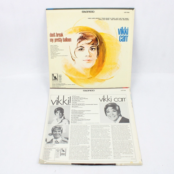 Lot of 2 Vinyl Records Vikki Carr Don't Break My Pretty Balloon Variety Songs
