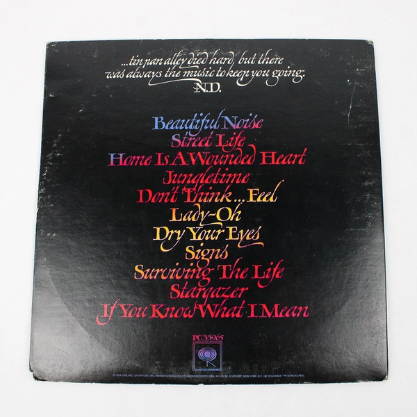 Vintage Neil Diamond Beautiful Noise LP Vinyl 1976 Columbia PC 3395 “Lady – Oh”