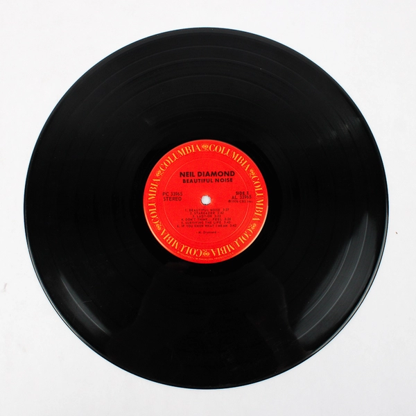 Vintage Neil Diamond Beautiful Noise LP Vinyl 1976 Columbia PC 3395 “Lady – Oh”