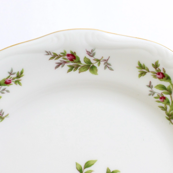 Lot Of 4 Johann Haviland Moss Rose Dishware Bread & Butter Plates