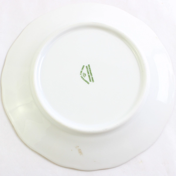 Lot Of 4 Johann Haviland Moss Rose Dishware Bread & Butter Plates