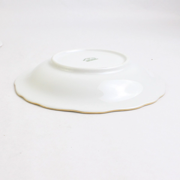 Lot Of 4 Johann Haviland Moss Rose Dishware Flat Cup Saucers