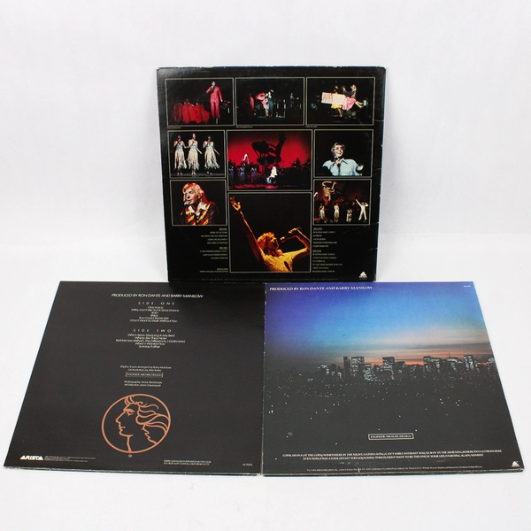 Lot of 3 Barry Manilow Even Now/One Voice/Riders To The Stars Vintage Vinyl