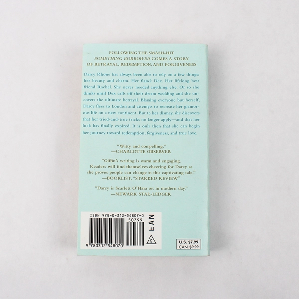 Something Blue by Emily Giffin 2011 Paperback Novel