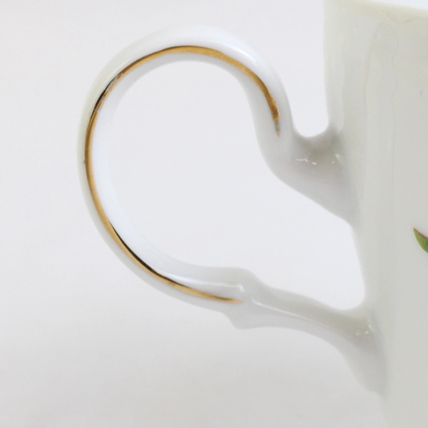 Lot Of 4 Johann Haviland Moss Rose Dishware Flat Cups