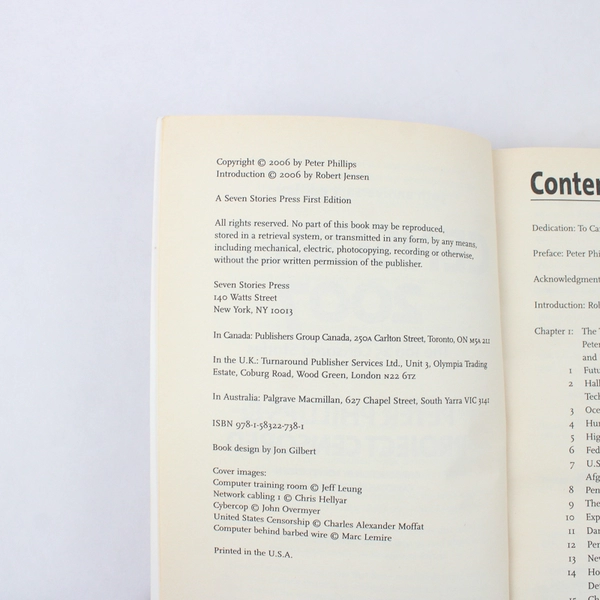 Censored 2007 The Top 25 Censored Stories Peter Phillips & Project Censored PB