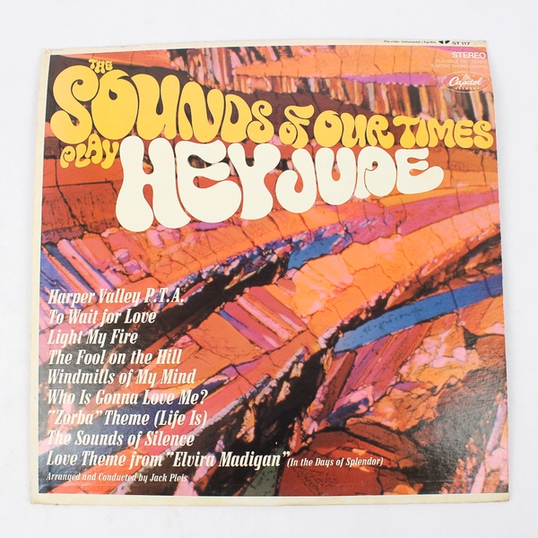 Sounds of Our Times Play Hey Jude Capitol 12" LP Vinyl Record 33 RPM