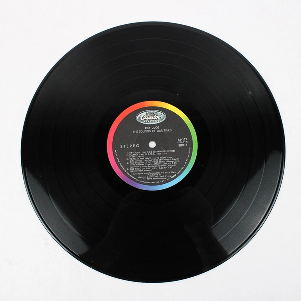 Sounds of Our Times Play Hey Jude Capitol 12" LP Vinyl Record 33 RPM