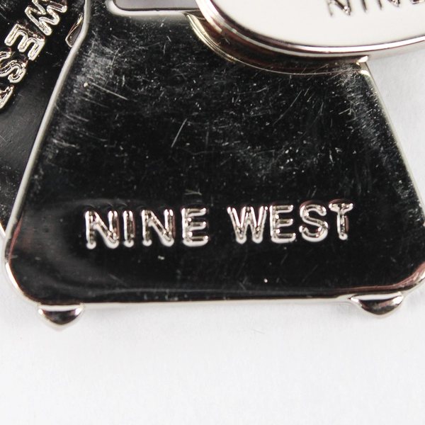 Nine West Stainless Steel Keychain Heel Heart & Purse Handbag