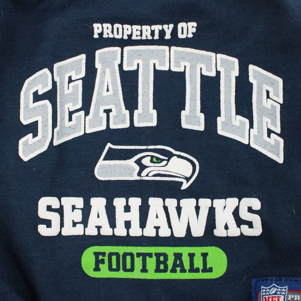Pets First Seattle Seahawks Navy Blue Shirt XS