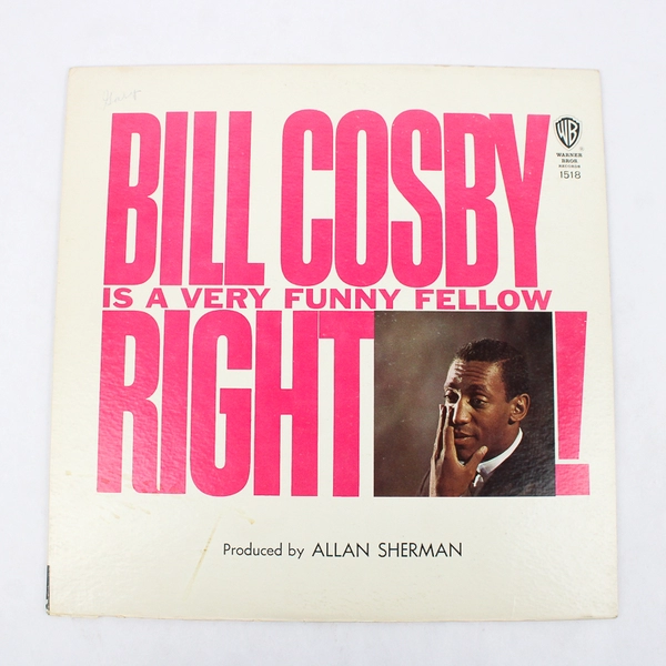 Bill Cosby Is A Very Funny Fellow Right! Vinyl LP Warner Bros. Record W-1518