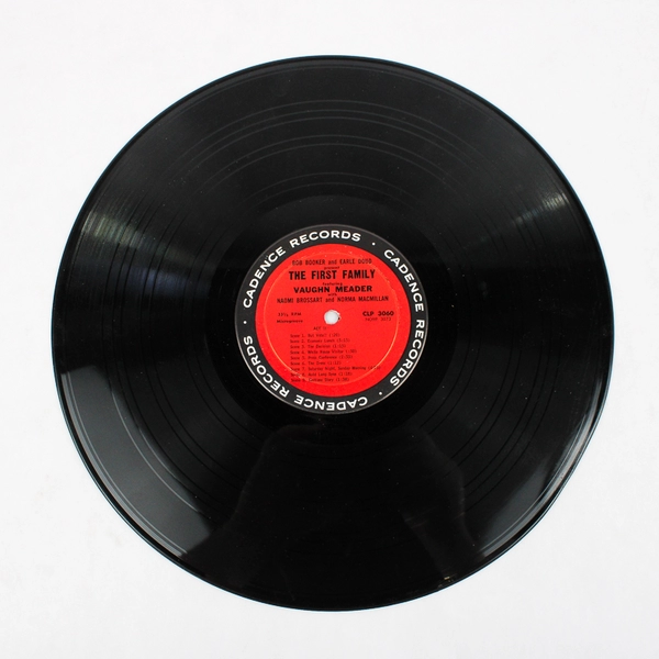 The First Family Vaughn Meader 12" LP Vinyl Record Album
