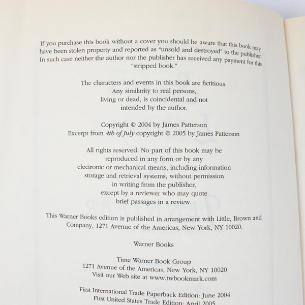 Sam's Letters to Jennifer by James Patterson 2005 Paperback