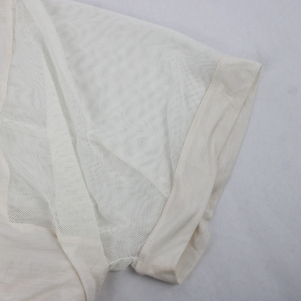 Nike Dri-Fit Mesh Sleeve Sheet White T-Shirt Women's Size 3X