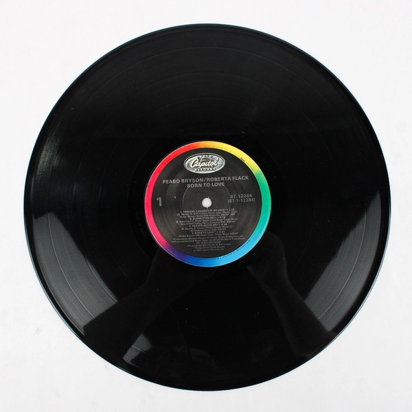 Peabo Bryson & Roberta Flack Born To Love Vinyl LP 1983 Capitol Records