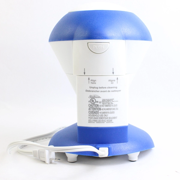 Sunbeam Electric Snow Cone & Slushies Maker FRSBSC150-BLS Blue