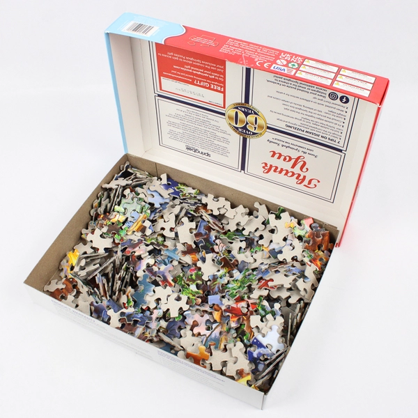 Springbok Christmas Cabin 500-Piece Jigsaw Puzzle By Dona Gelsinger 2022