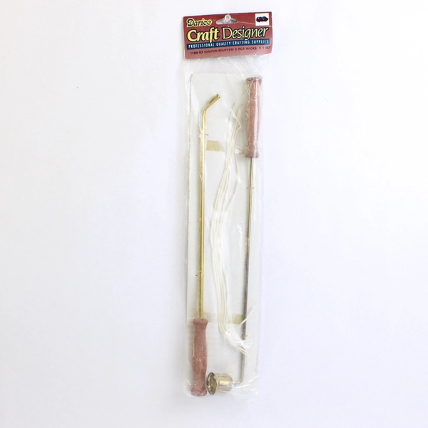 Darice Crafting Supplies Candle Ignitor Snuffer & 6 Wicks Model 1199-93