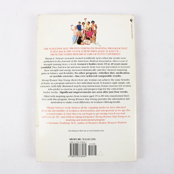 Strong Women Stay Young by Miriam E Nelson with Sarah Wernick 1998 Paperback