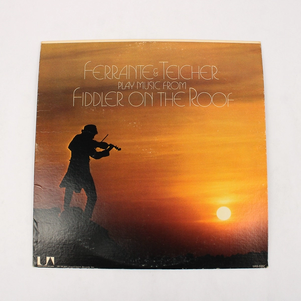 Ferrante & Teicher Fiddler On The Roof Vinyl LP UAS 5552
