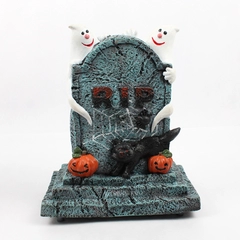 Vtg Joanns Spooky Hollow Sonic Grave Sound Sensor Control 1999 Decoration