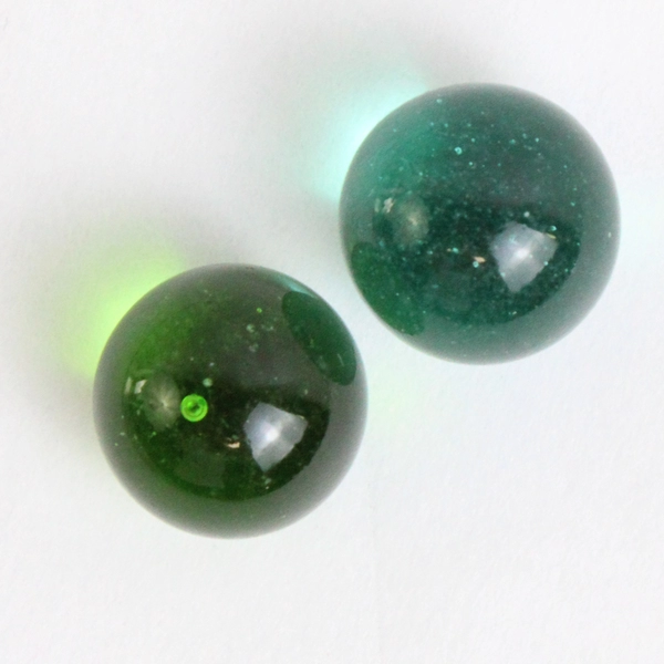 200 Count Green Glass Marbles Plant Pot Vase Fillers