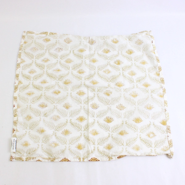Set of 4 Danica Heirloom 100% Cotton Patterned Dinner Napkins