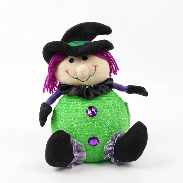 Avon Light Up Pals Witch W/ Hat Changing Colors Halloween Decor 2011