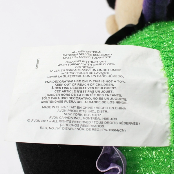 Avon Light Up Pals Witch W/ Hat Changing Colors Halloween Decor 2011