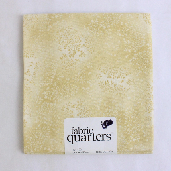 Lot of 2 Jo-Ann 100% Cotton Fabric Quarters 18" x 22"