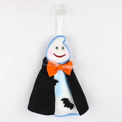 Avon Glowing/Light-up Window Decor Ghost W/ Cap Halloween Accent