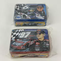 Lot of 2 Kraft Velveeta Collectors Series Nascar Tins New Tim Kraft Sam Bass