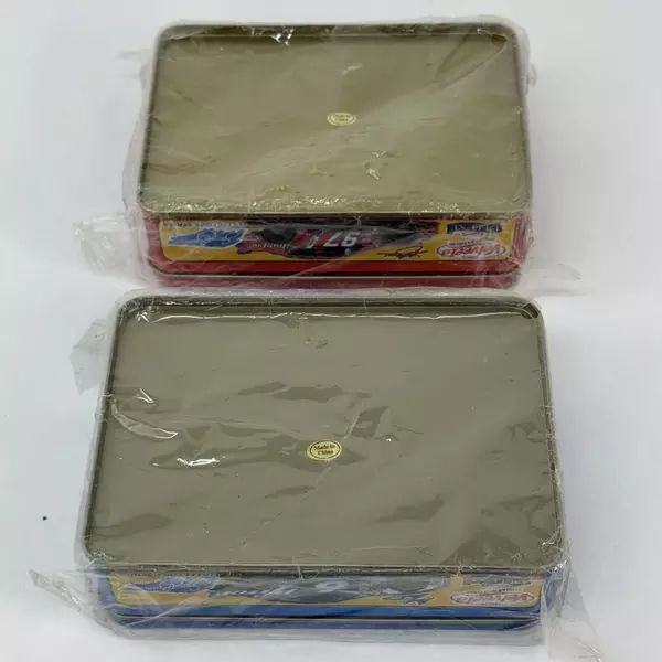 Lot of 2 Kraft Velveeta Collectors Series Nascar Tins New Tim Kraft Sam Bass