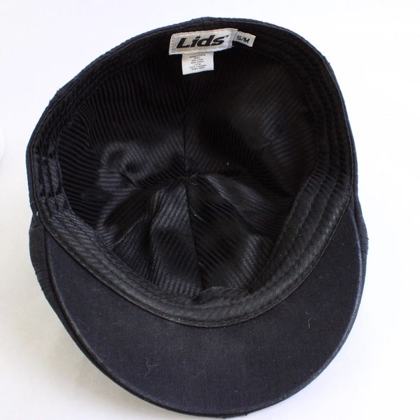 Lids Solid Black Duckbill Cap Embroidered W/ Miller & Scottish Flag Size S/M