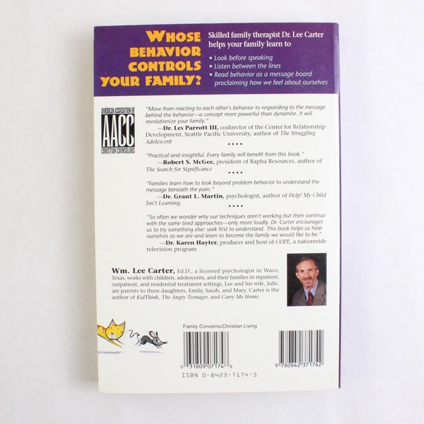 Why Did You Do That? by Wm Lee Carter Understanding Your Family 1996 Paperback