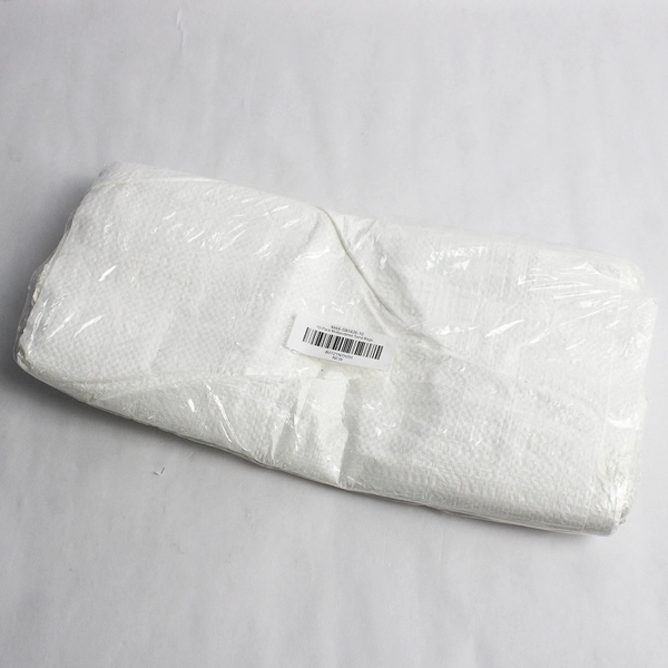 Set Of 10 White Sandbags W/ Ties Woven Polypropylene 50 lbs Capacity 14" x 26"